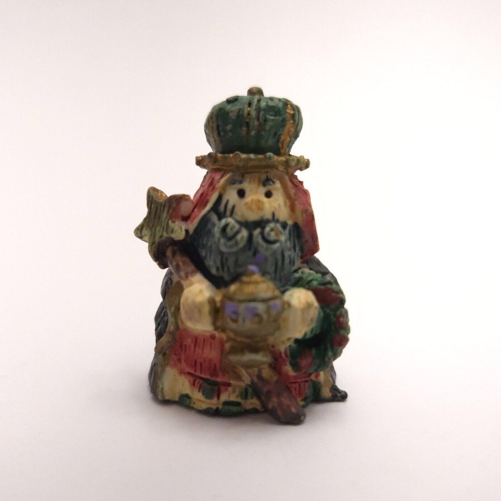 Wiseman King‎ from 11 Piece Polystone Holy Nativity Giftco Christmas miniature